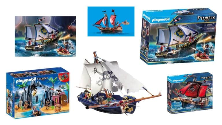 Playmobil-Piratenschiffe