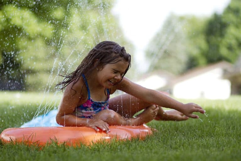 Wasserrutschen für den Garten