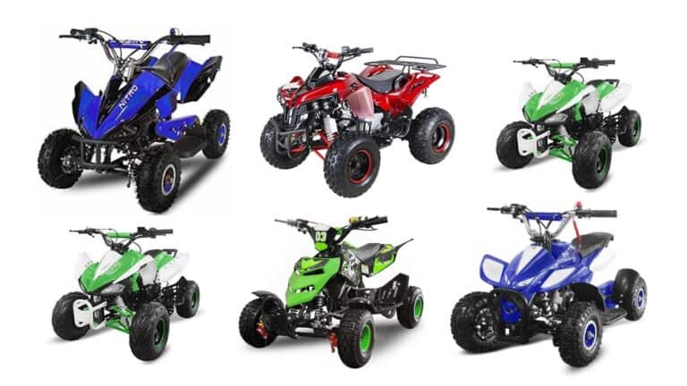 Kinderquads mit Benzin