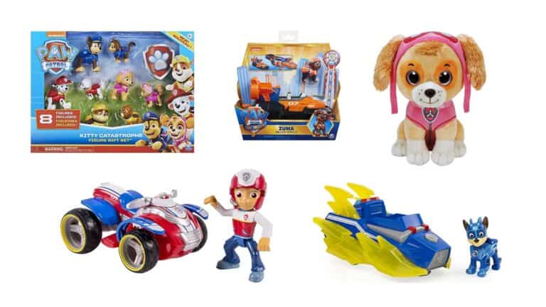 Paw Patrol-Figuren